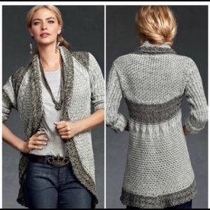 CAbi Circle Sweater, Gray, Medium